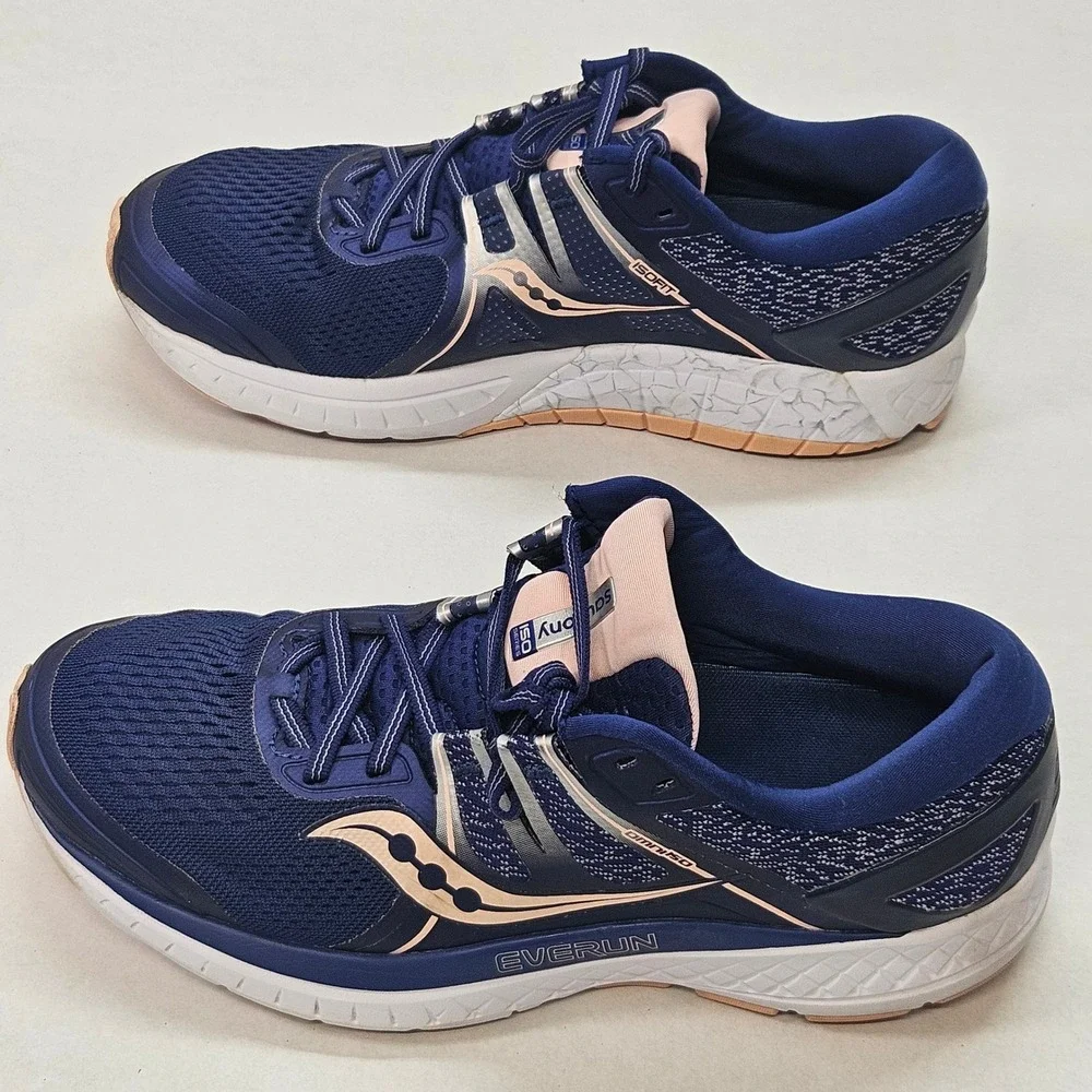 Saucony Omni ISO‎ 2 Women's Running Shoes Navy Pink Size 11